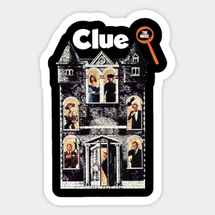 Clue Movie Sticker - Clue movie t-shirt by Kutu beras 
